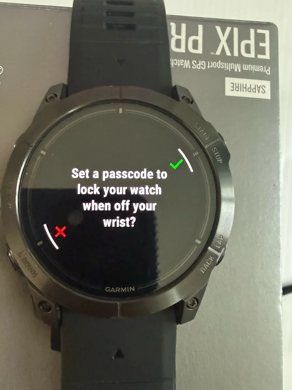 Garmin epix Pro (Gen 2) Sapphire 47mm GPS Smartwatch Black AMOLED 010-02803-12